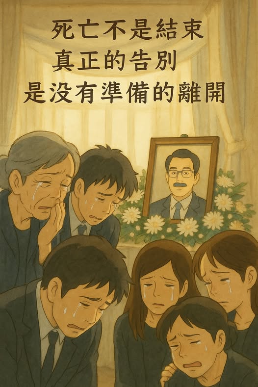 死亡不是結束，真正的告別，是沒有準備的離開