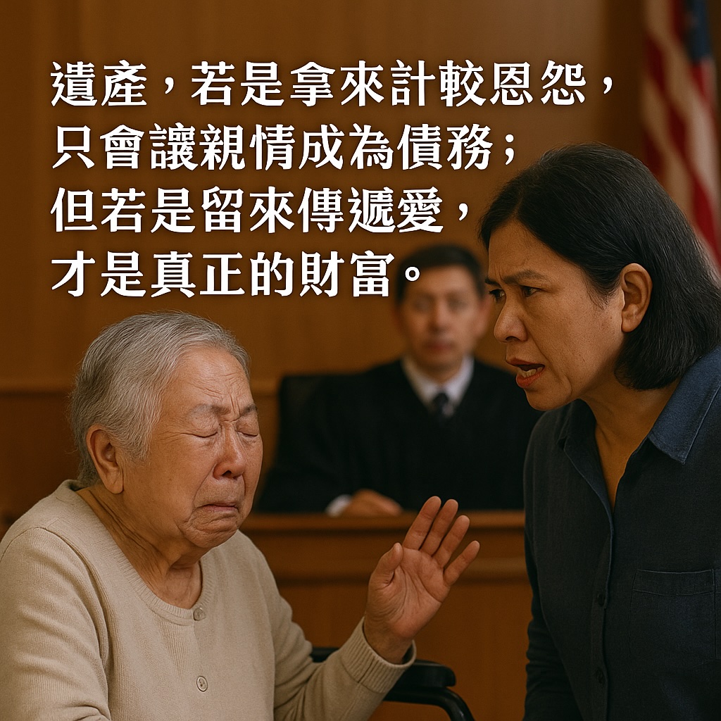 爺爺的遺產怎麼分？奶奶？女兒？我都要！